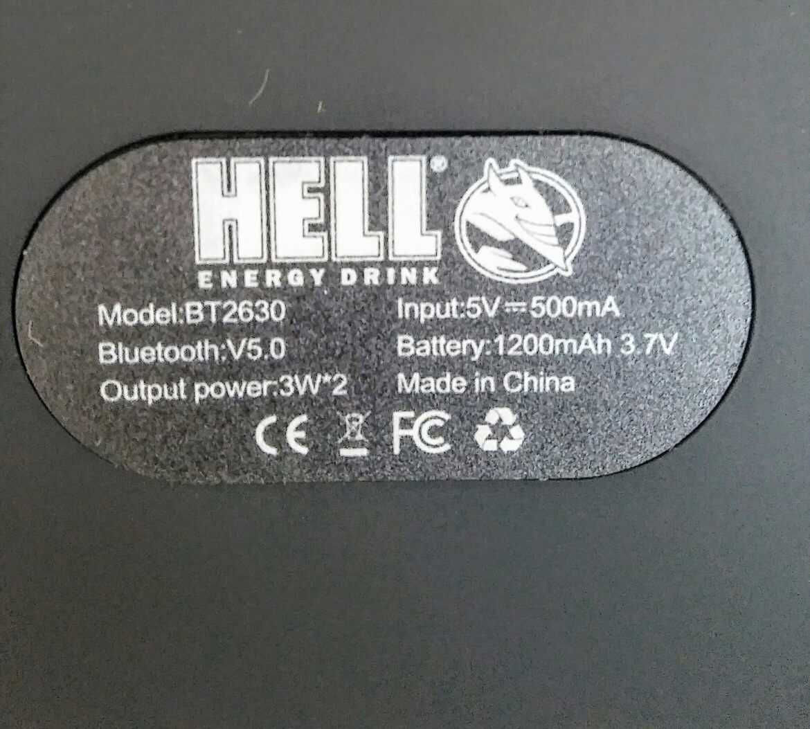 Bluetooth колонка BT2630 "HELL"