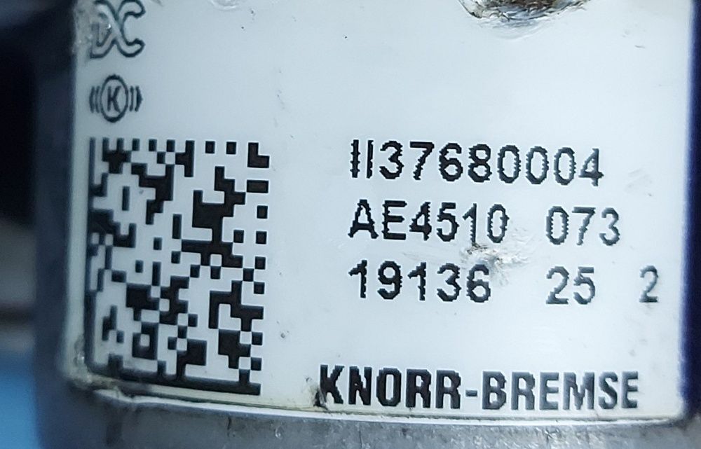 Supapă pneumatică KNORR-BREMSE Mercedes II37680004