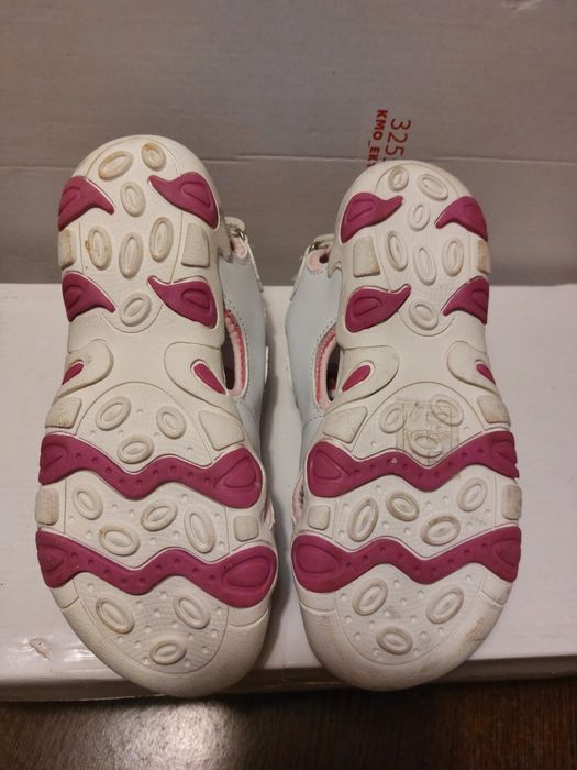 Sandale fete cu scai/velcro, piele ecologica, nr. 33 - NOI