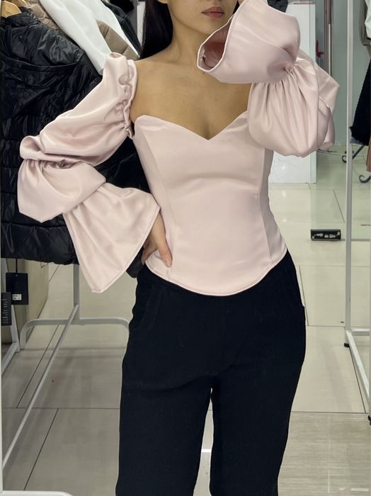 Корсет на замке с рукавами отдельно