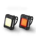 Комплект COB LED светлини за велосипед предна и задна BG-3133, USB