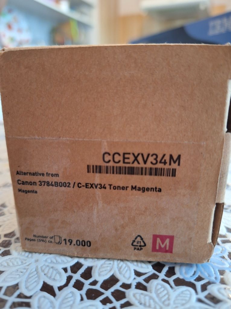 Тонер касета Canon CCEXV34M