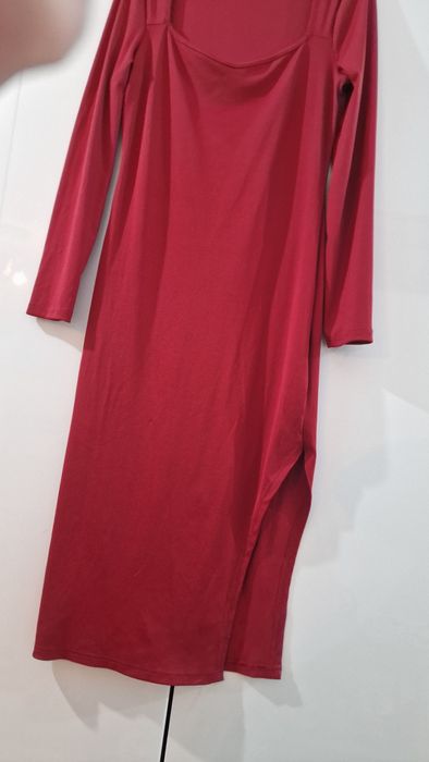 Rochie midi rosu