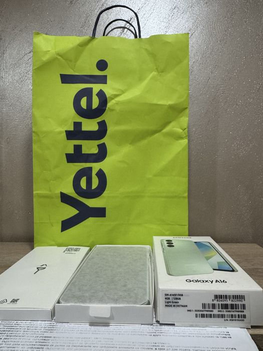 Samsung A16 | 128GB | Нов | 36 месеца гаранция Yettel | Зелен