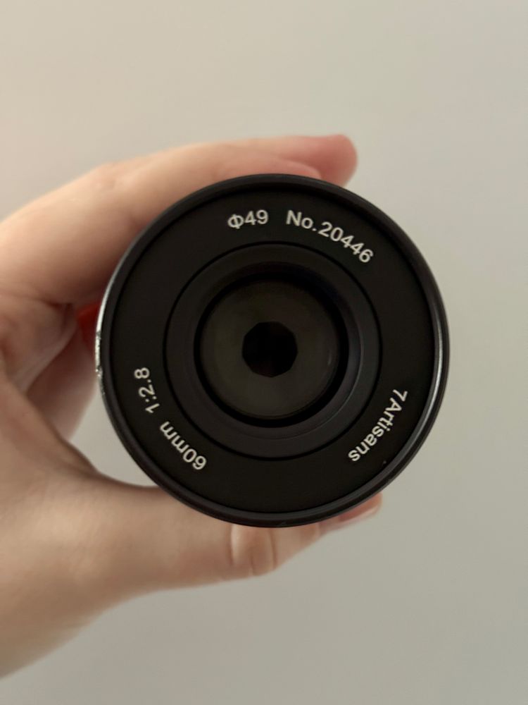 Объектив 7artisans 60mm f/2.8 Macro Lens