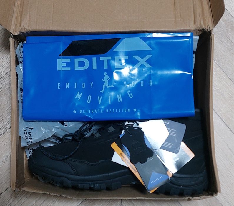 Новые качественные зимние кроссовки EDITEX Seberia!!
