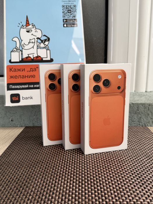 НОВИ! 512Gb *ЛИЗИНГ* iPhone 17 Pro Cosmic Orange /Айфон Гаранция