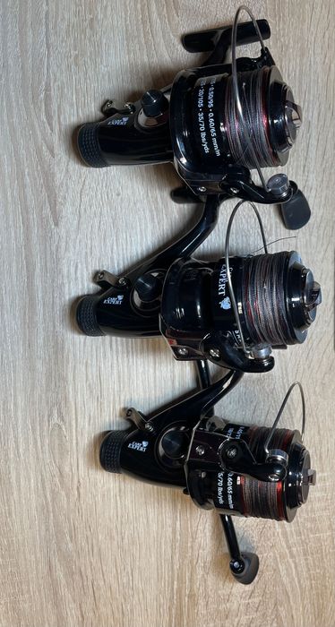 Set 3 mulinete de crap Carp Expert Long Cast