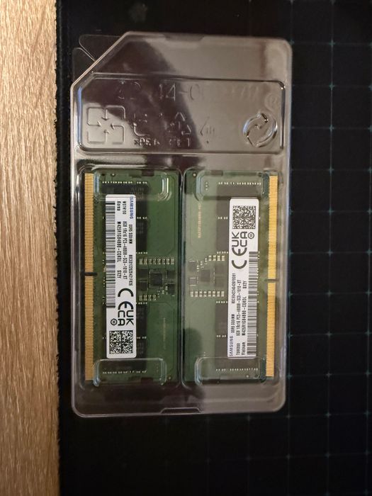 16gb RAM SAMSUNG DDR5 4800mhz dual chanel