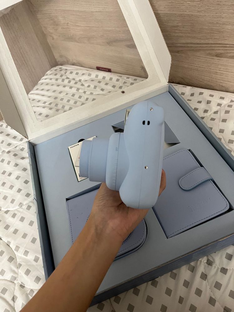 instax mini 12 голубой | instant Camera