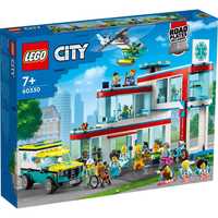 LEGO CITY 60330 - Болница с линейка и медицински хеликоптер