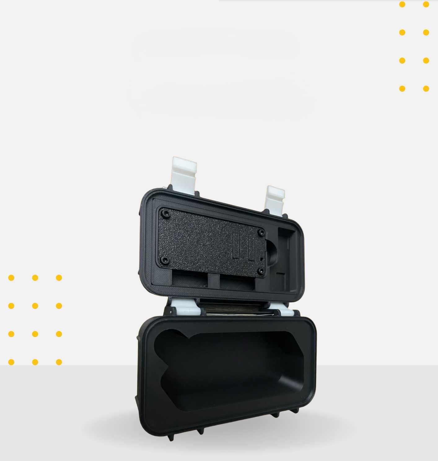 Carcasa Flipper Zero Transport Box B + Carcasa placa Wi-Fi + Accesorii