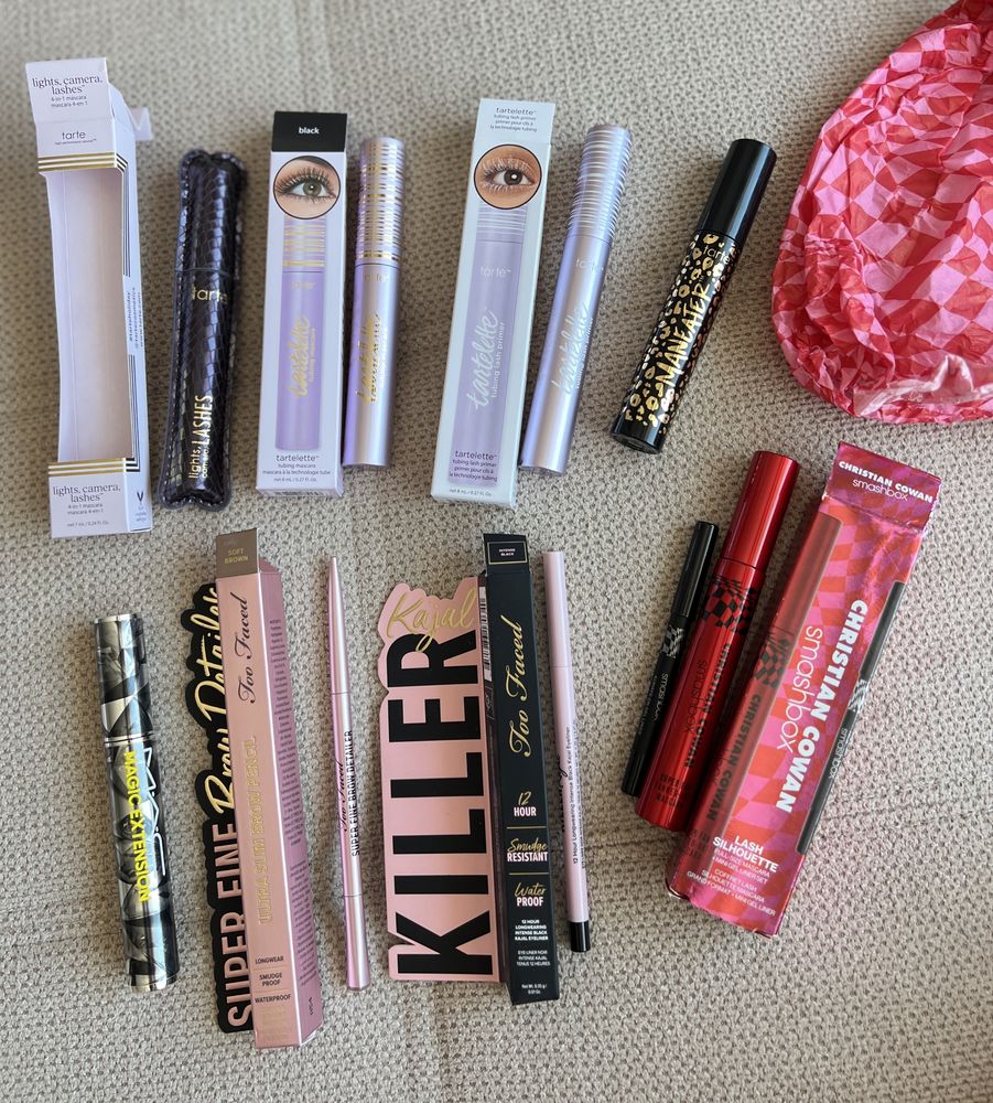 Оригинална козметика спирали и др. Rare,Huda,Too faced,Pat McGrath,ABH