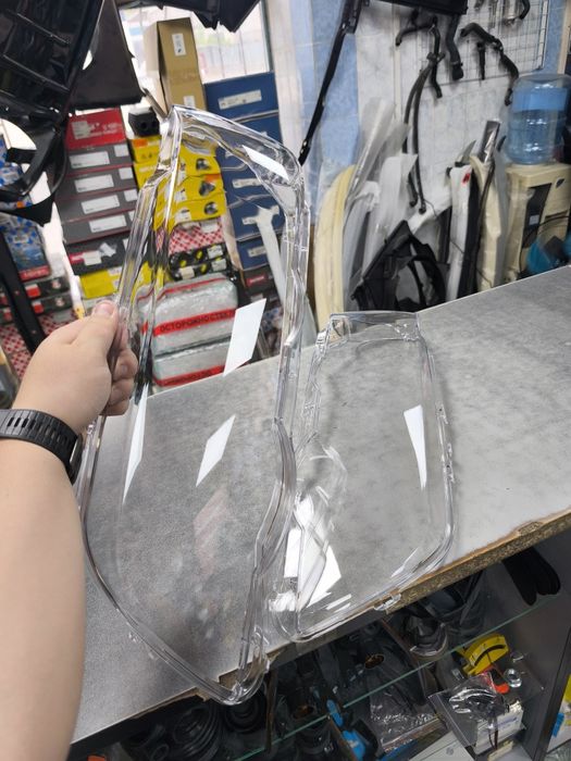 BMW X5 E53 до рест стекла фар