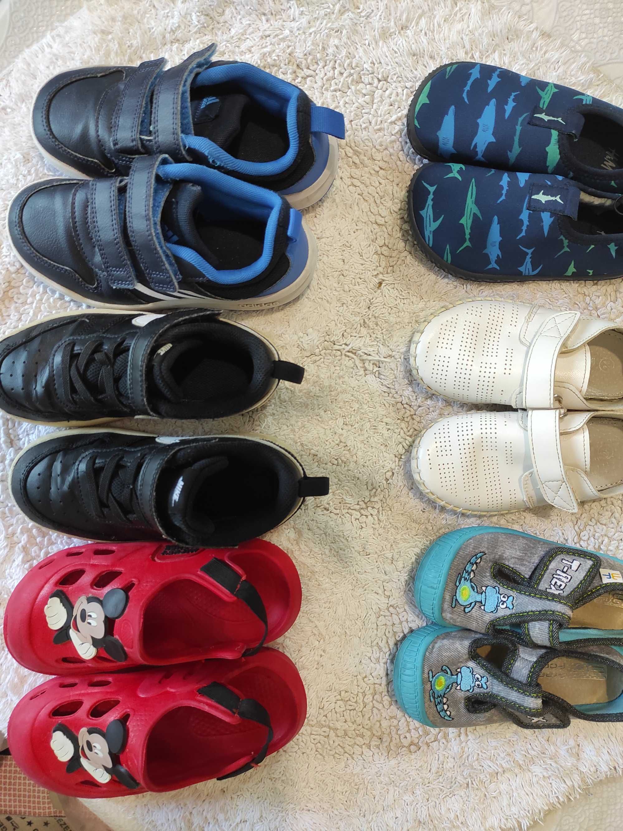 Adidas, Nike,HM ,мокасини и пантофи