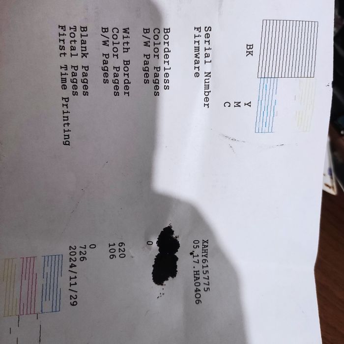 Печатающая головка на epson L3100, 3150, 3250, 3260