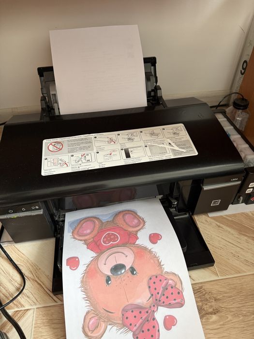 Цветной принтер Epson L800