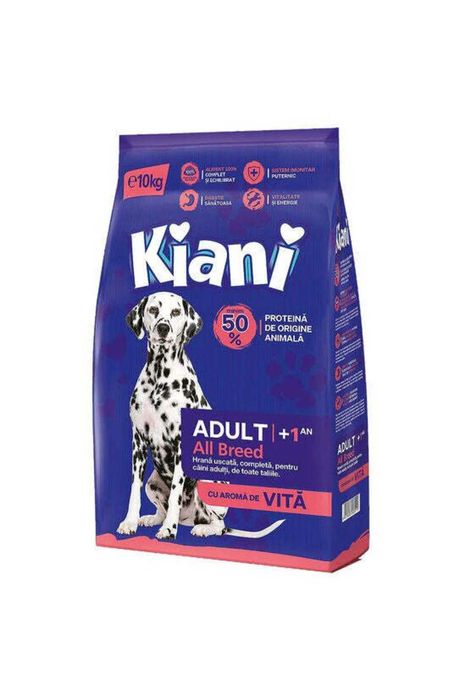 Hrana Uscata Caini, Kiani, Aroma de Vita, 10kg