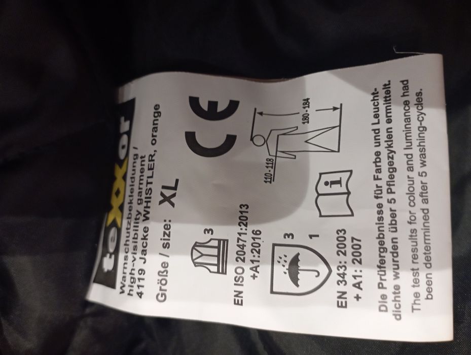 Работни дрехи чисто нови