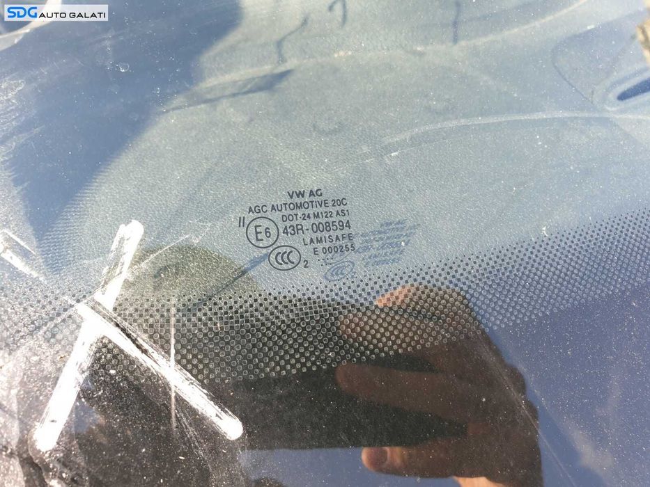 Parbriz Geam Sticla Simplu Fara Senzor sau Incalzire Skoda Rapid 2012 - 2022 [C4454]