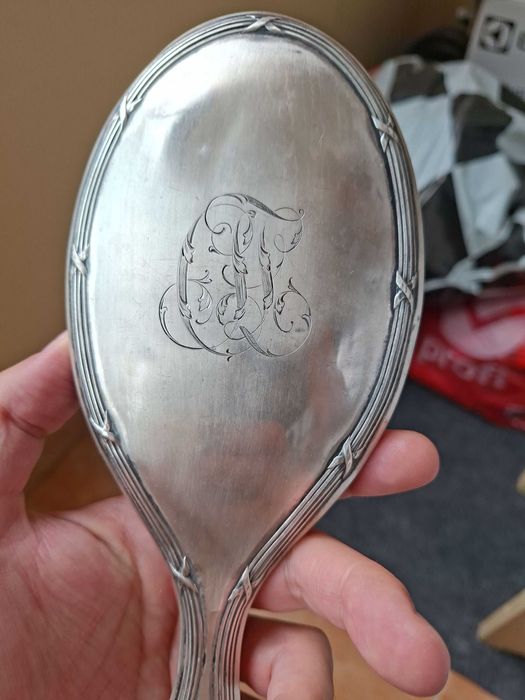 oglinda vintage argint masiv