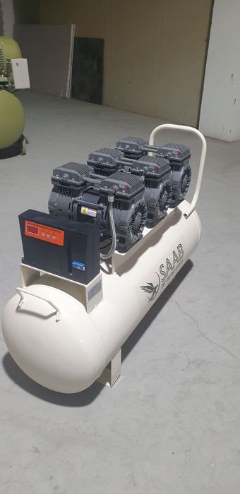 Компрессор воздушный безшумный saab  tovushsiz kompressor 50L 100L