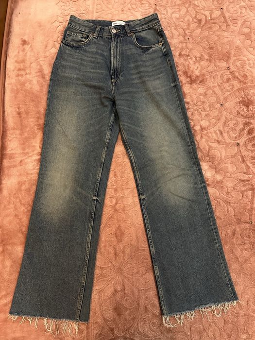 Джинсы Zara в винтажном стиле