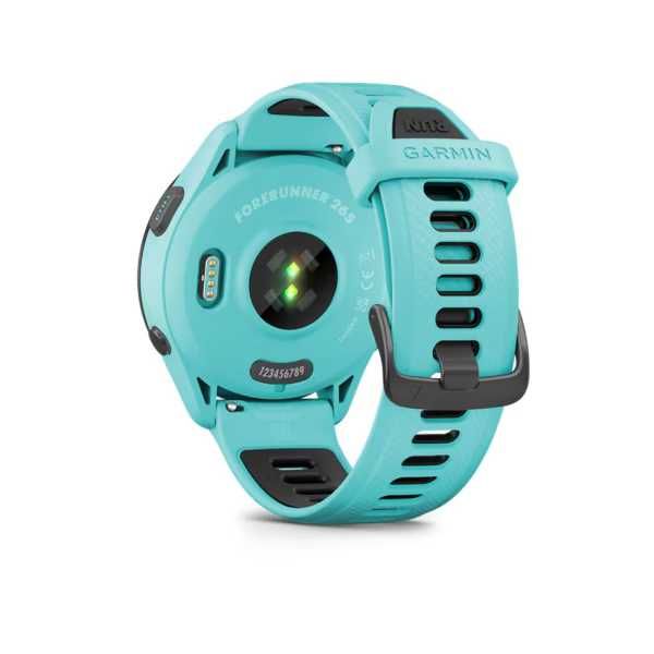 Ceas inteligent, Garmin Forerunner 265, Albastru/Negru