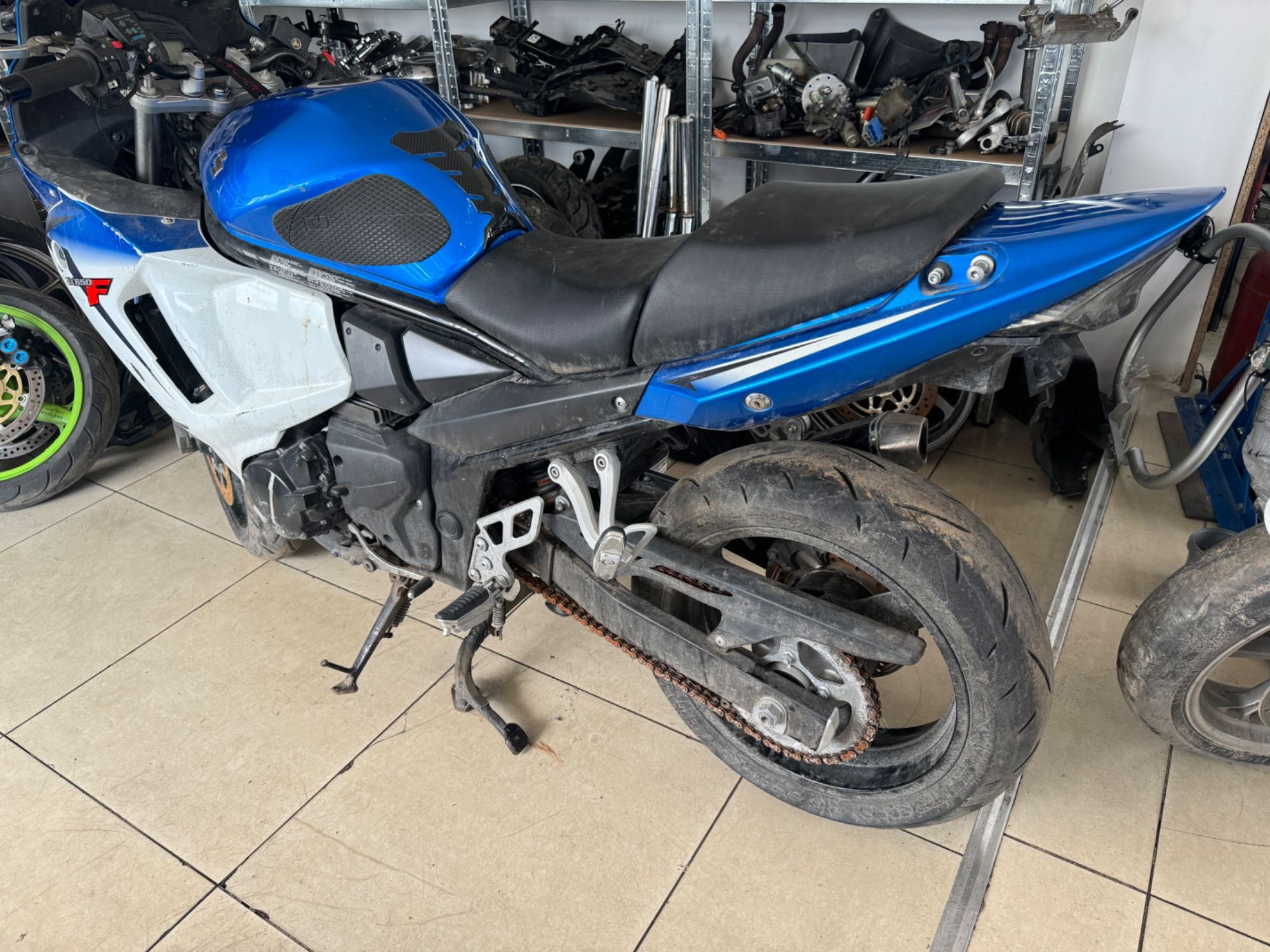 Suzuki GSXF / GSX-F 650 2014 на ЧАСТИ