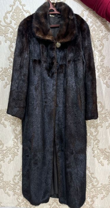 Шуба норковая длинная