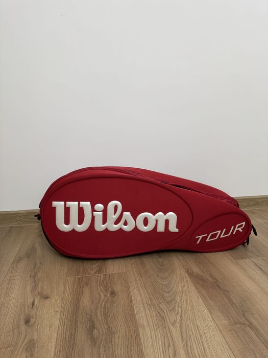 Racheta tenis Wilson x2 pro Open 299g si Geanta Wilson tour
