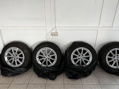 Jante BMW Seria 2(f45,f46) si Seria 1 R16+anvelope Continental 205/60