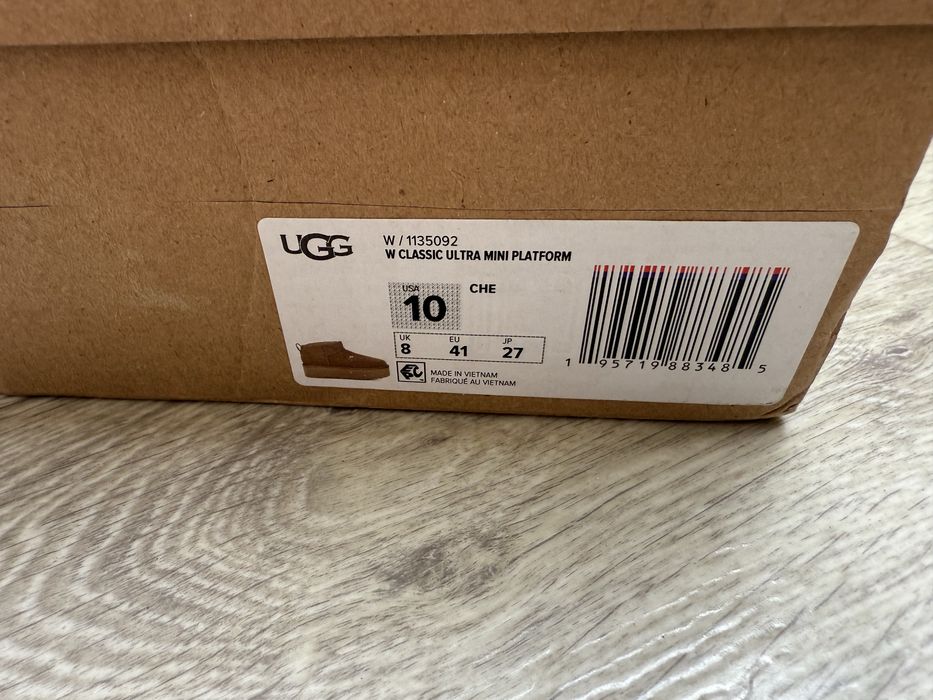 Ugg Classic Ultra Mini оригинални велурени боти