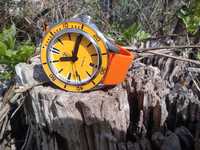 Часовник Zelos Swordfish 40mm, SS "Ember Orange"