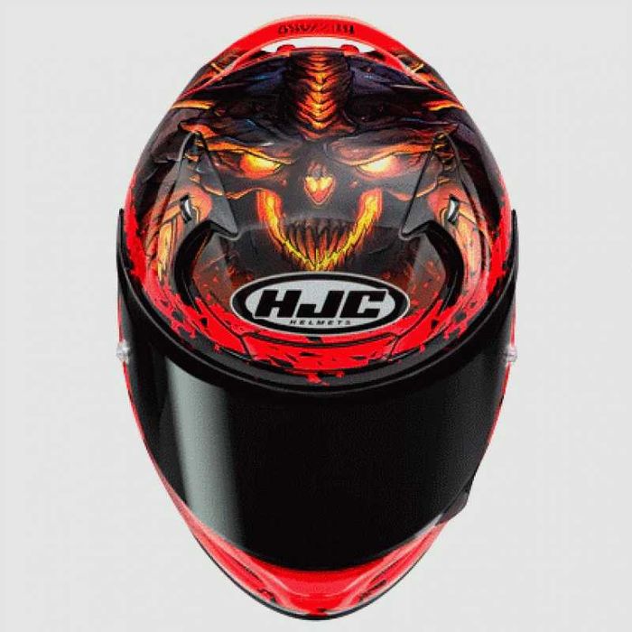 Каска HJC RPHA 12 Diablo BLIZZARD MC1 Размер M, L