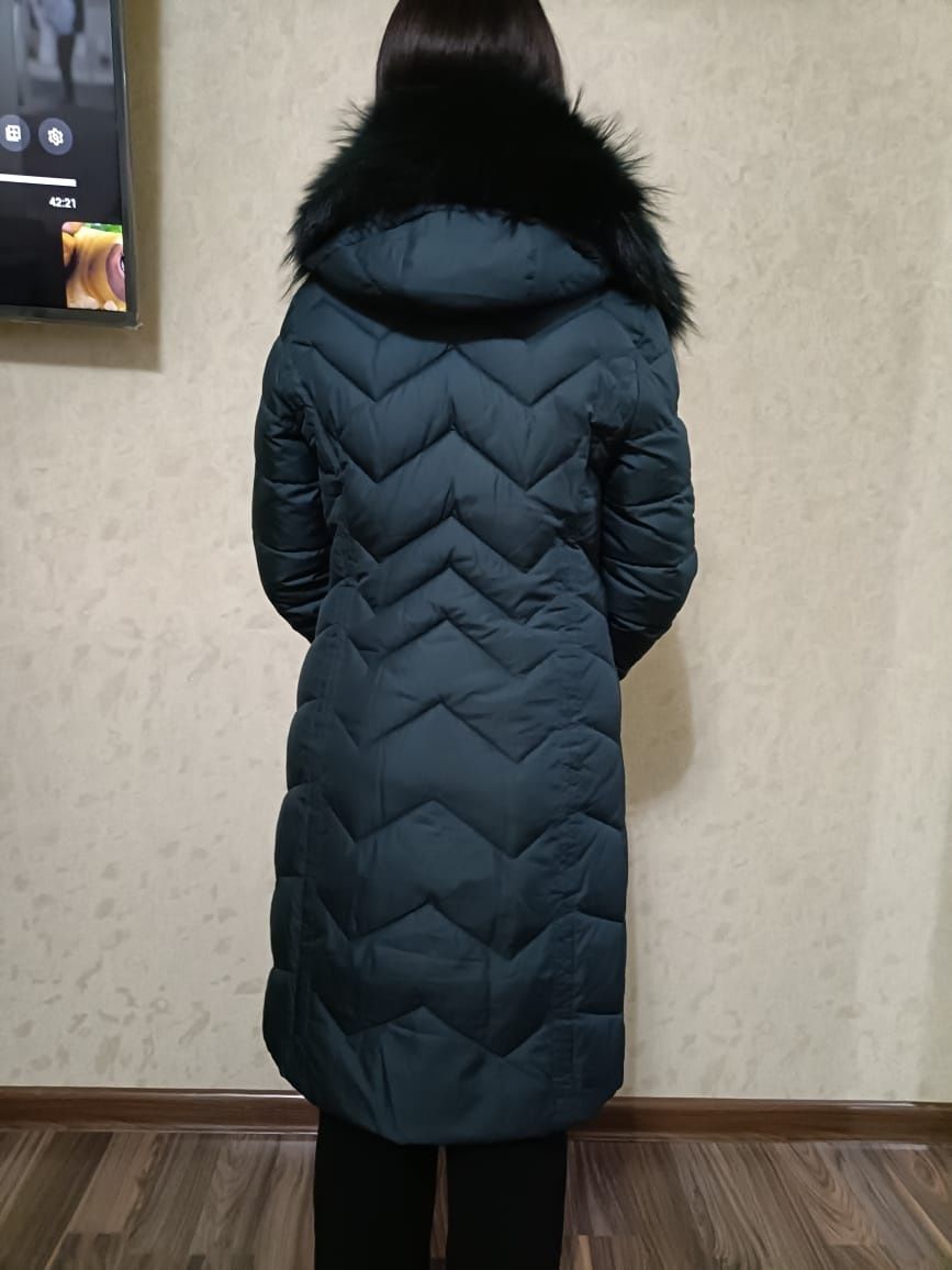 Зимние женский куртка с капюшоном