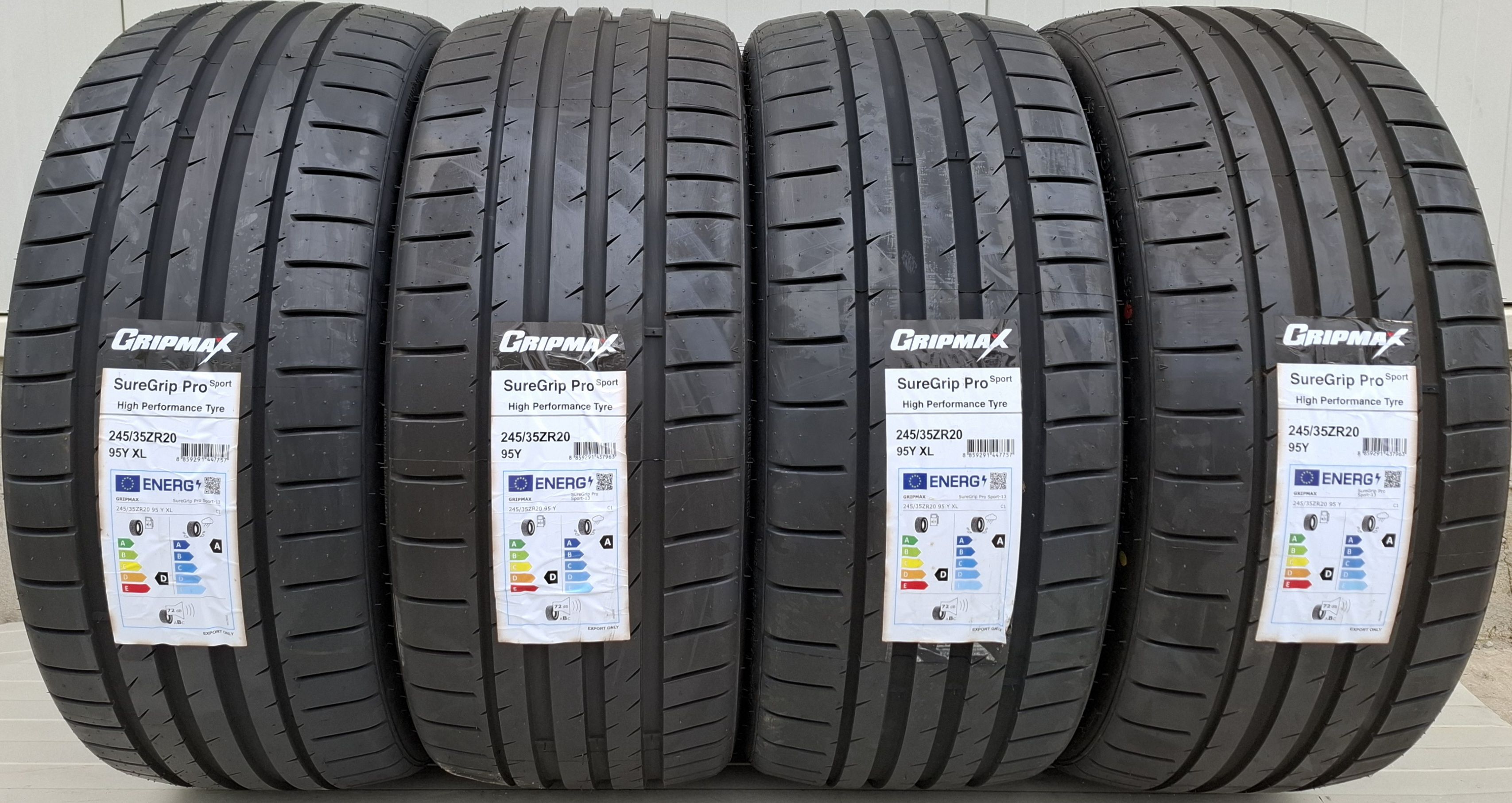 245/35 R20, 95Y, GRIPMAX SureGrip ProSport , Anvelope de vara