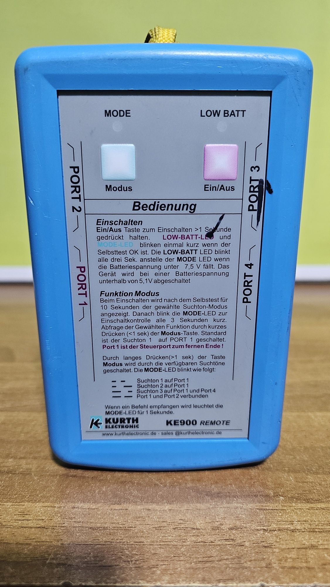 Kurth electronic KE 900
