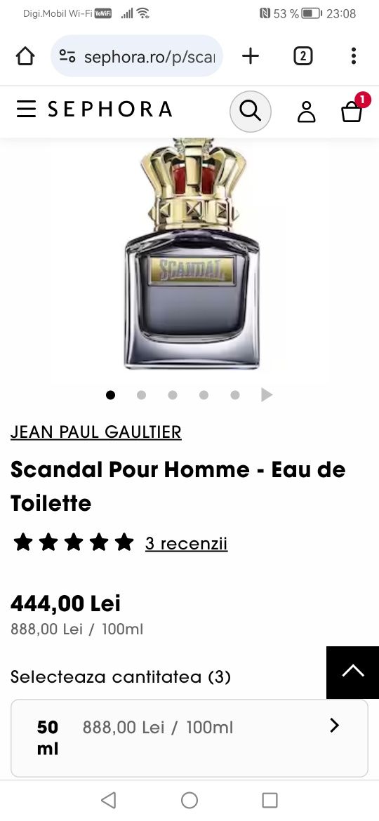 Scandal parfum Original 50ml