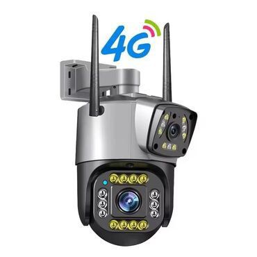 4G Sim kartalik kamera 360 gradusli Smart IP kamera