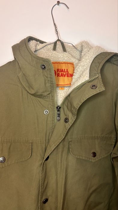 Geacă Fjällräven Greenland Winter Jacket marimea s culoarea olive