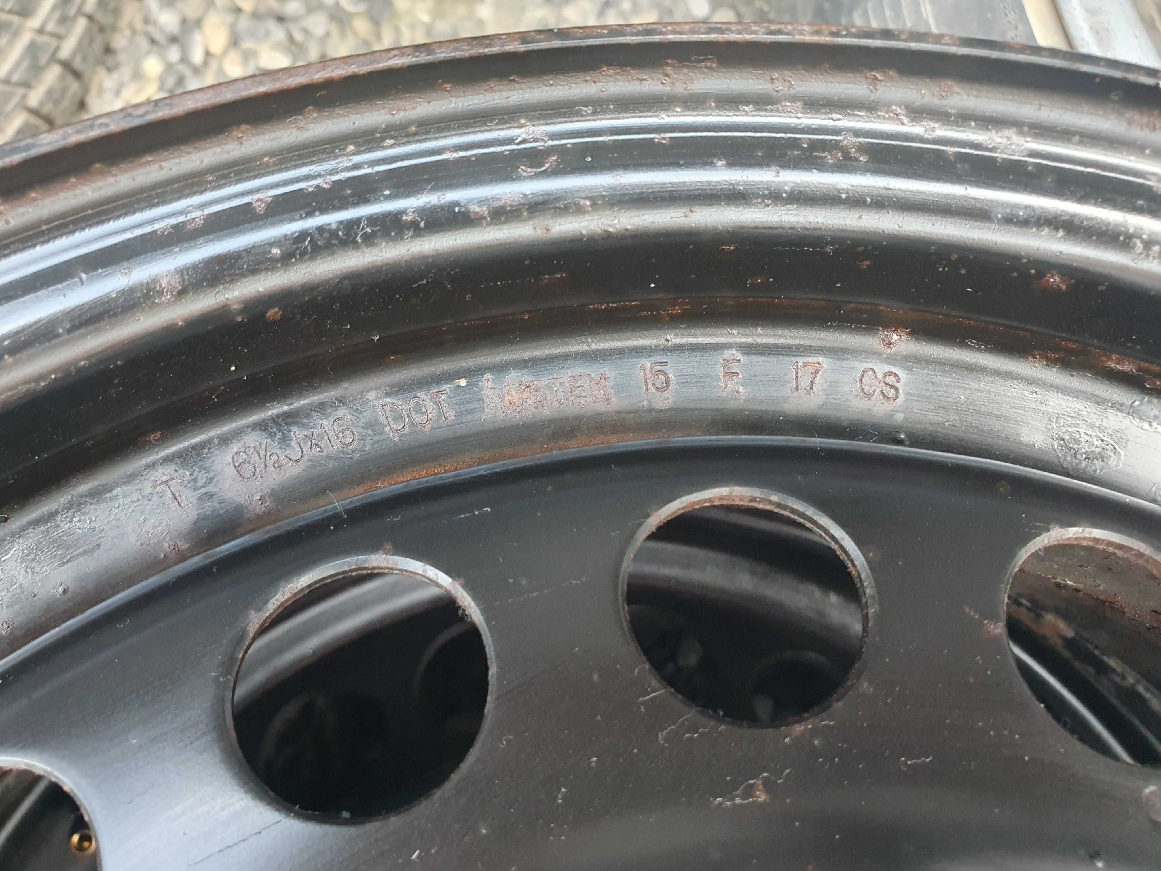 Jante tabla pe 16,5*115,originale OPEL,,6,5J