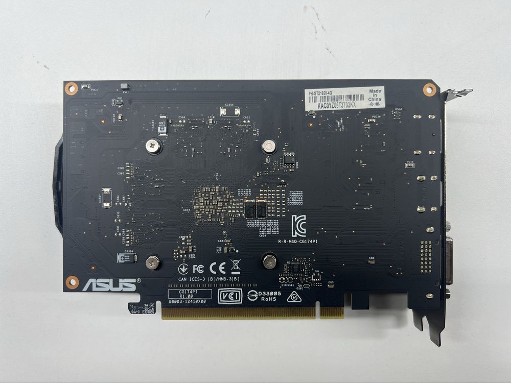 Видеокарта ASUS Phoenix GTX 1650 4Gb в отличном состоянии