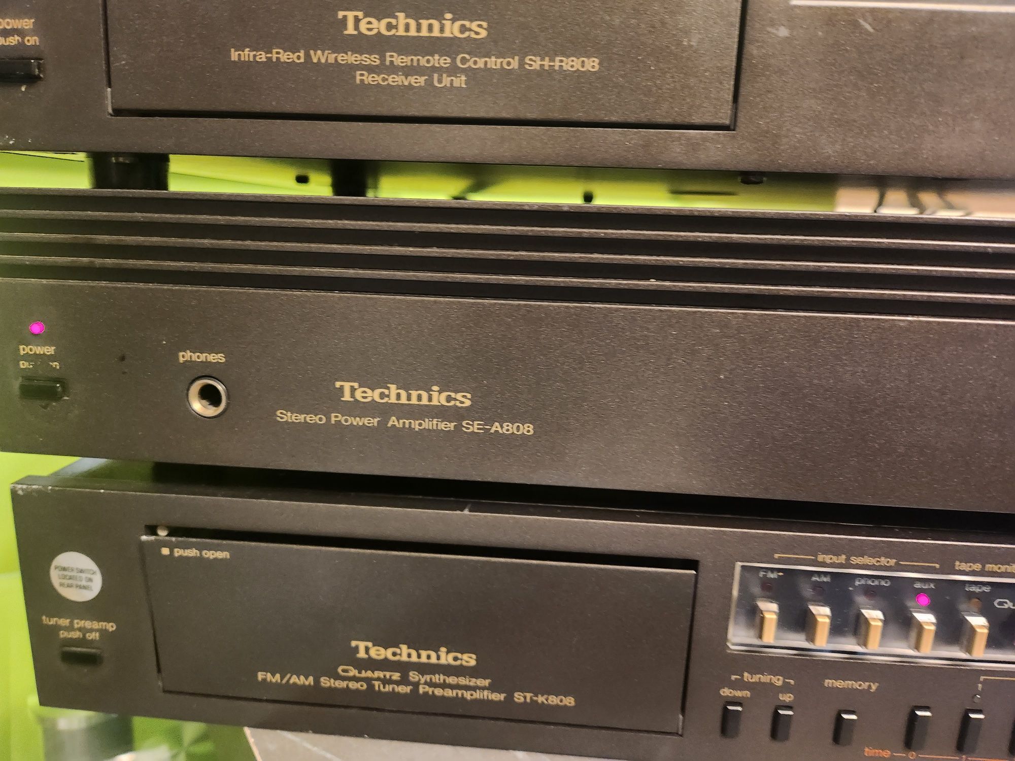 technics SE -A808 amplificator preamplificator