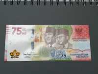 Bancnota aniversara 75000 idr (rupii indoneziene) UNC, 2020 Indonezia