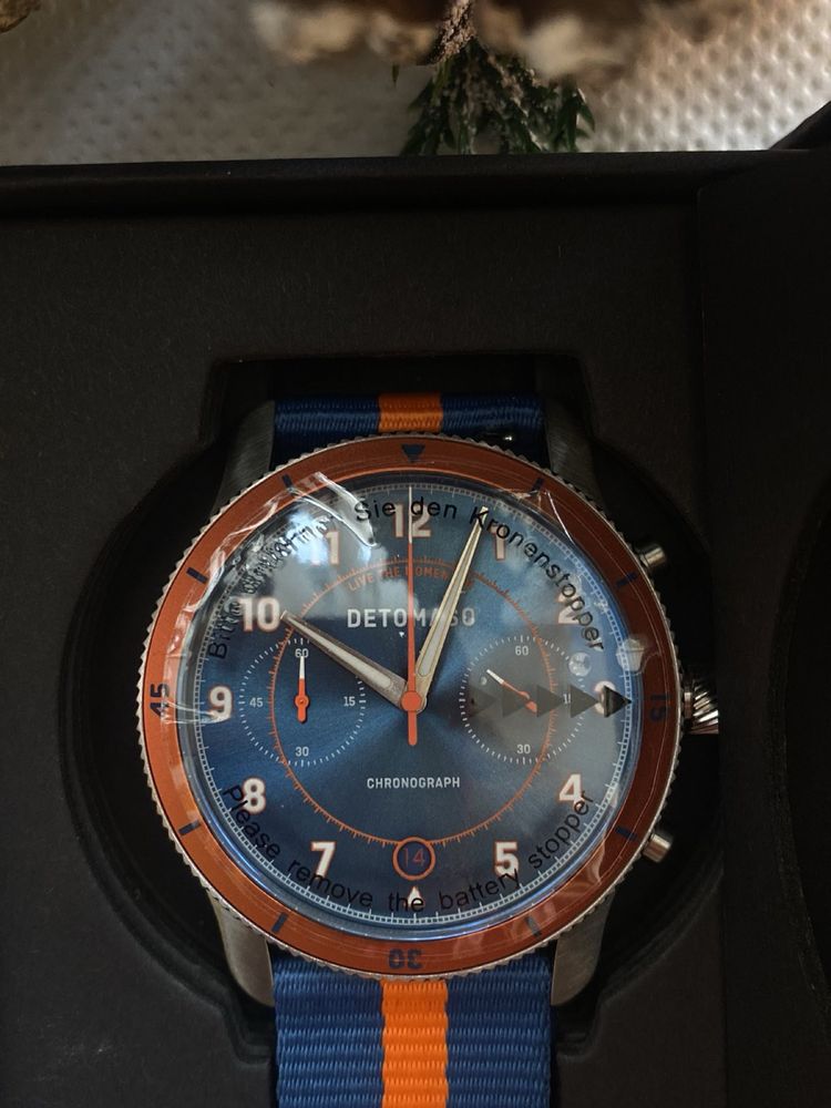 Чисто нов часовник Detomaso Venture Chronograph Limited Edition!