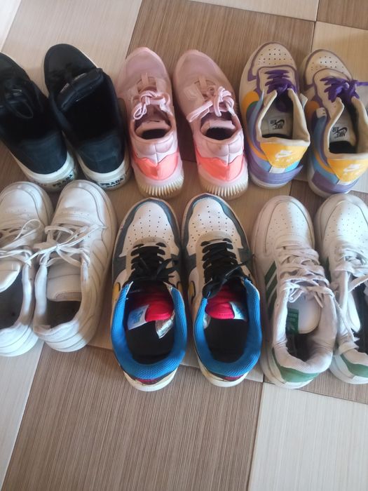 Зимни ботушки 38 и маратонки