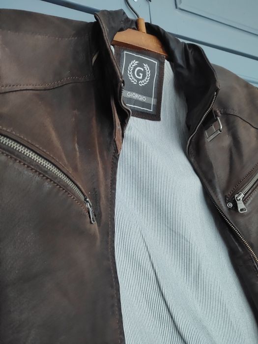 Мъжко кожено яке 50(L)