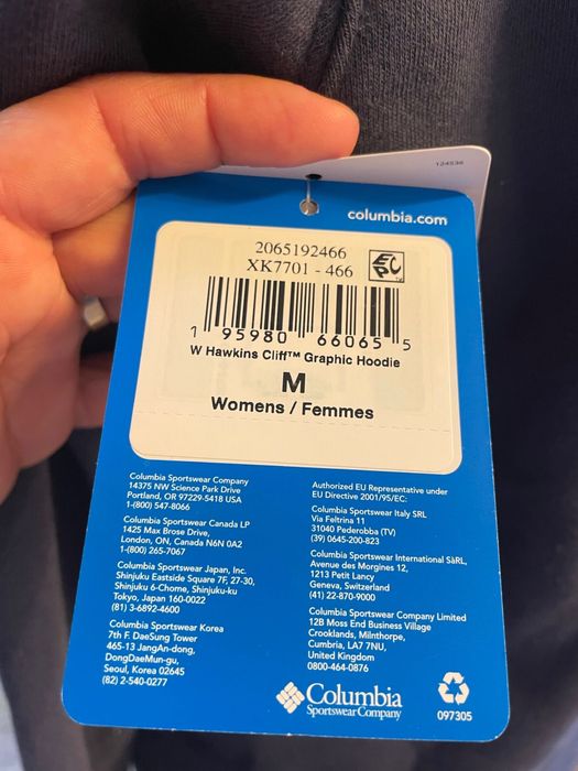 Bluza/hoodie dama Columbia marimea M