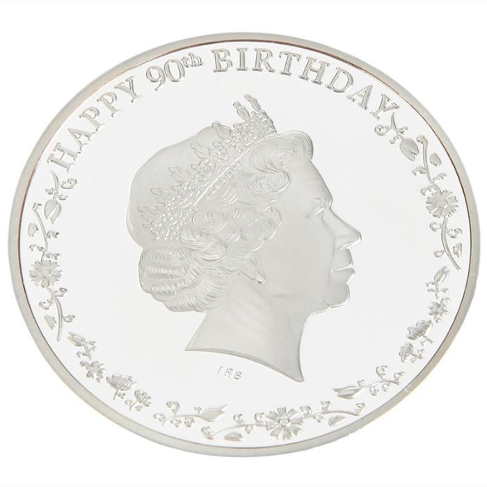 монета посребрена кралицата